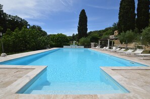 Indoor pool, outdoor pool - Villa Le Querciolaie (Monteverdi Marittimo)