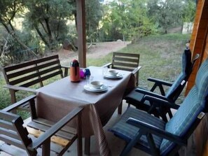 Terrace/patio - Camping Manso Coguleras (Santa Pau)