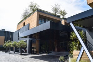 Entrée de l’hébergement