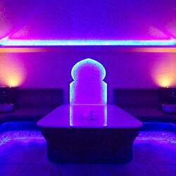 Sauna seca, sauna a vapor, fontes termais/minerais, banho turco/hammam