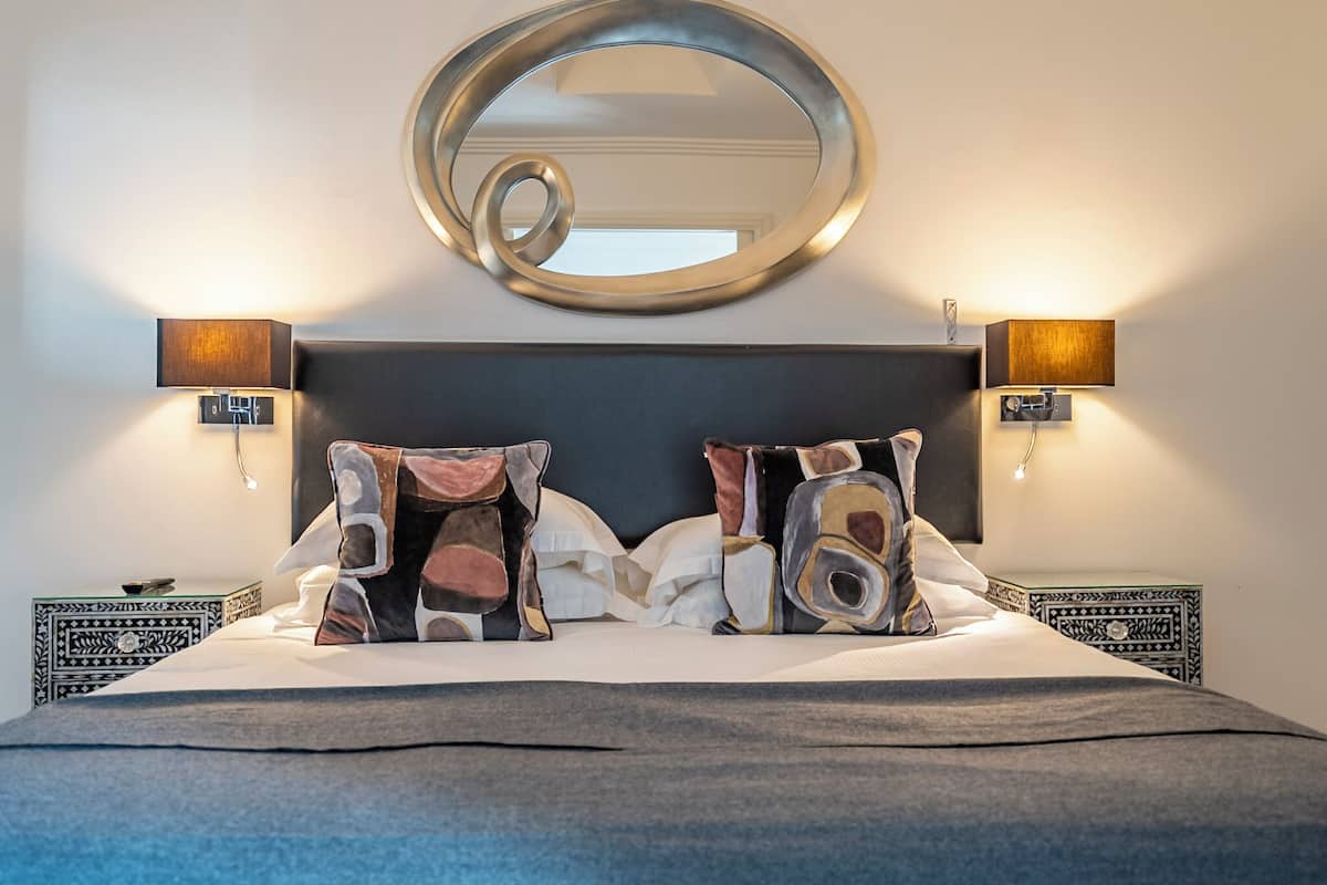 Design suite, niet-roken, balkon (Tuscany) | 1 slaapkamer, een strijkplank/strijkijzer, gratis wifi, beddengoed