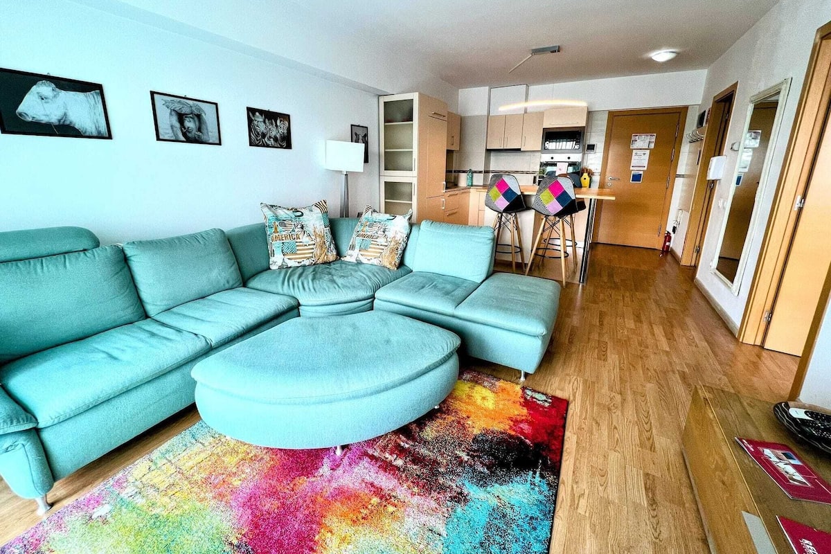 Premier Apartment | 1 bedroom, premium bedding, desk, iron/ironing board