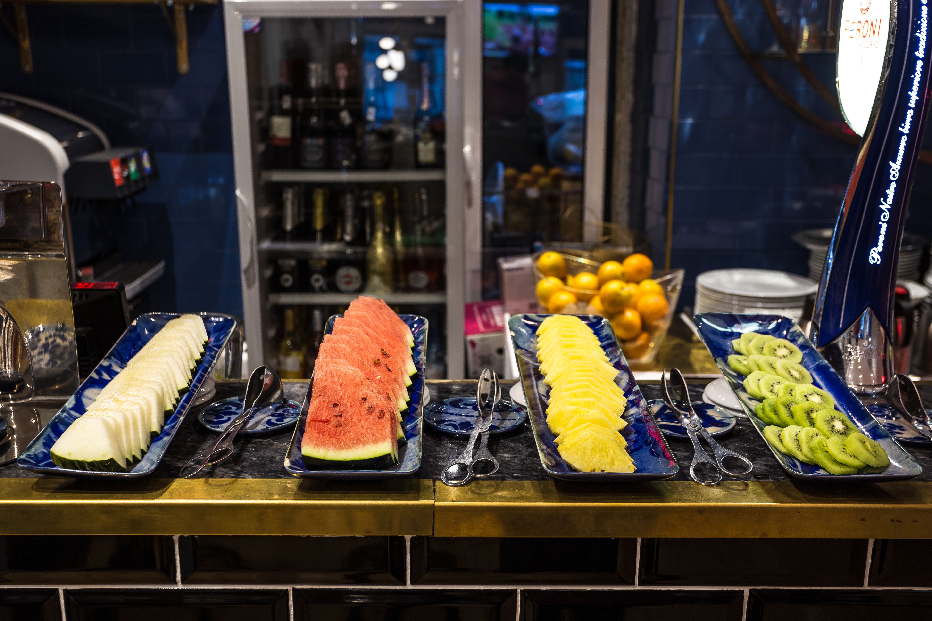 daily buffet breakfast (eur 13.50 per person)