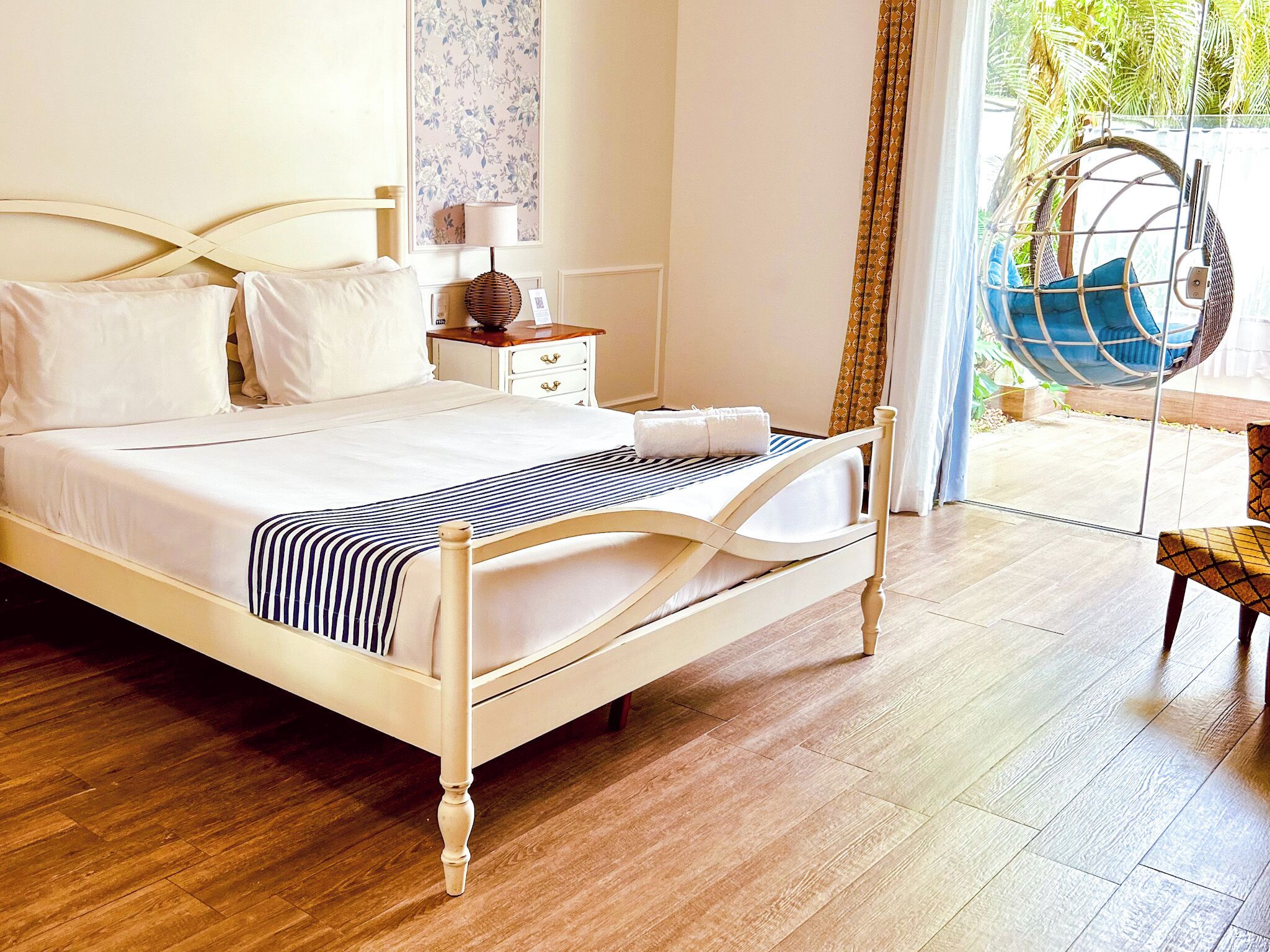 Desk, blackout curtains, iron/ironing board, free WiFi