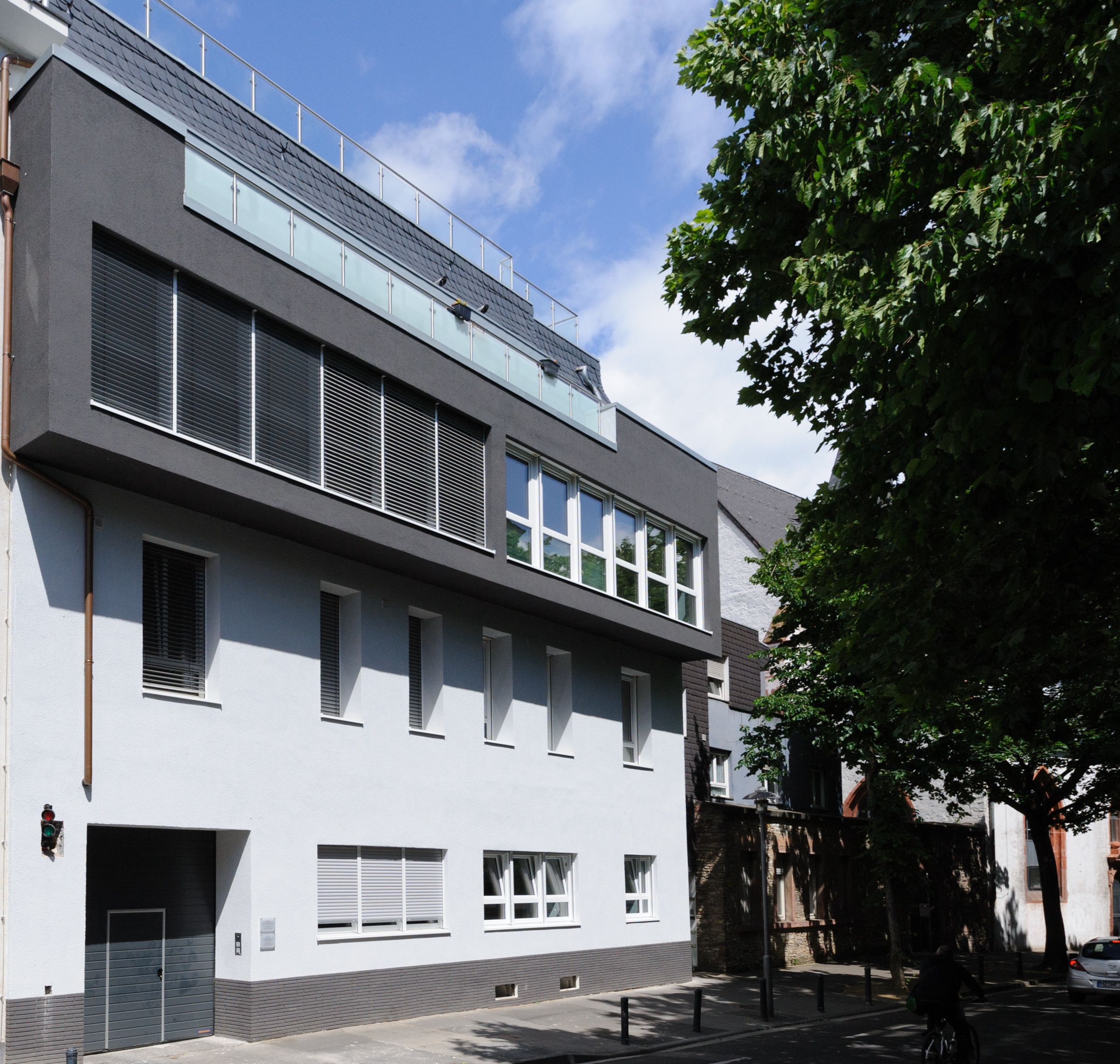 Fassade der Unterkunft