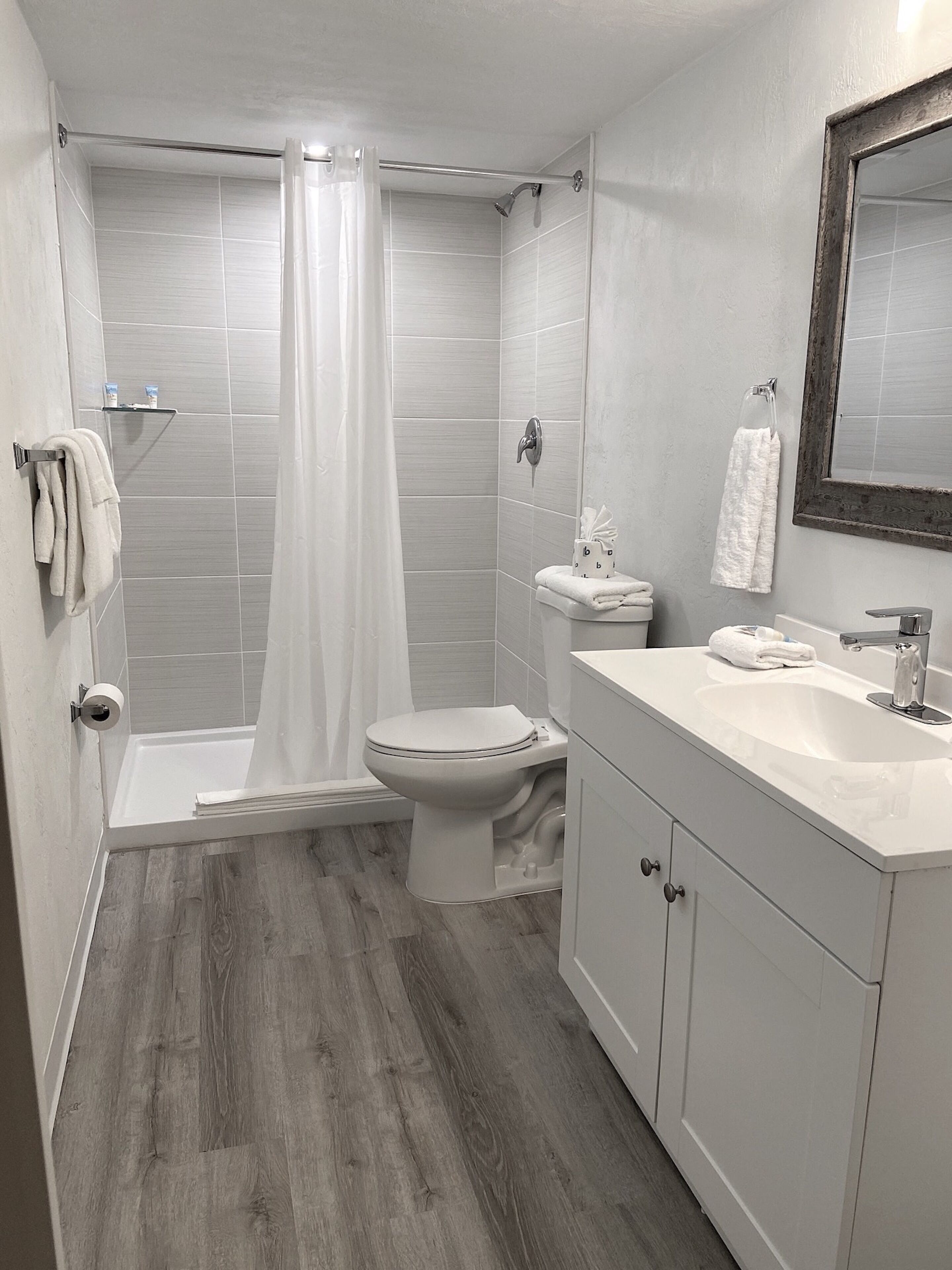 luxury villa, 3 bedrooms, kitchen, ocean view | bathroom | shower, designer toiletries, towels, soap