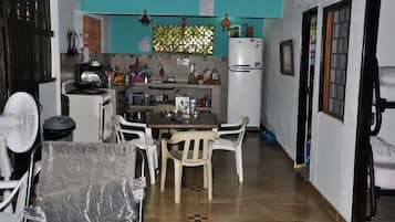 Fridge, microwave