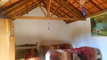 Deluxe-Chalet | Minibar, Schreibtisch, kostenloses WLAN, Bettwäsche