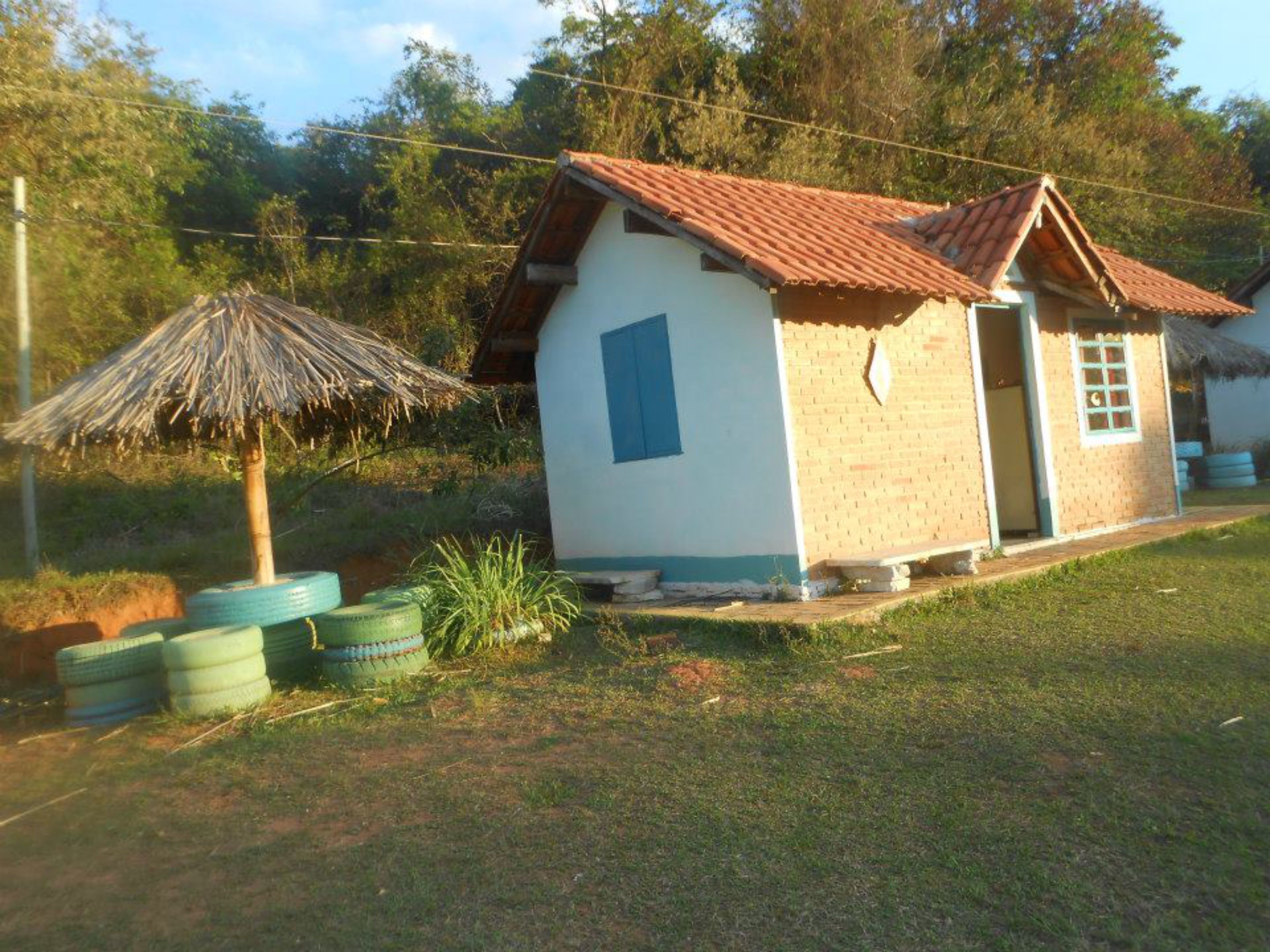 Chalet, Kitchenette, Courtyard Area | Terrace/patio