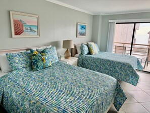 2 slaapkamers, een strijkplank/strijkijzer, wifi, beddengoed