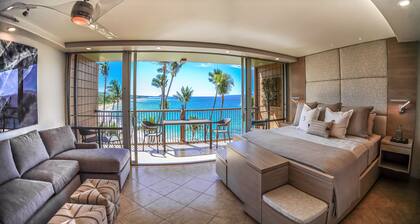 Maui / Kihei / Wailea Oceanfront 5-Star Condo: Newly Remodeled Beachfront Bliss