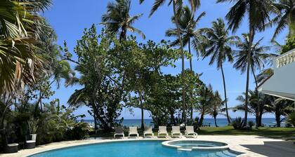 On The Beach Luxury Mediterranean Villa . Gated Community Partial or full staff