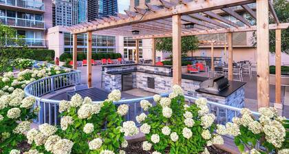 52nd Floor MagMile Penthouse Views Fireplace Pool