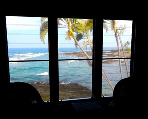 Interior - Must see! Spectacular Direct Oceanfront Corner Unit  (Kailua-Kona)