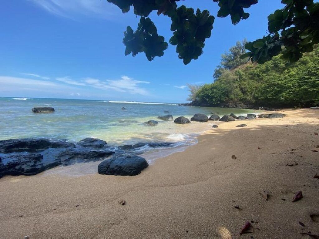 On the beach, sun loungers, beach towels