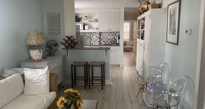 Your Perfect Island Getaway Only 250 Yards from Beach! 1st Floor of Duplex House