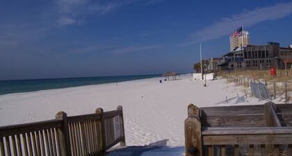 RIGHT ON THE BEACH! First Floor! Walk out slidingdoor your steps from the beach