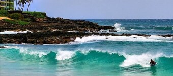 Ocean View Poipu Beach Condo (A/C) 804