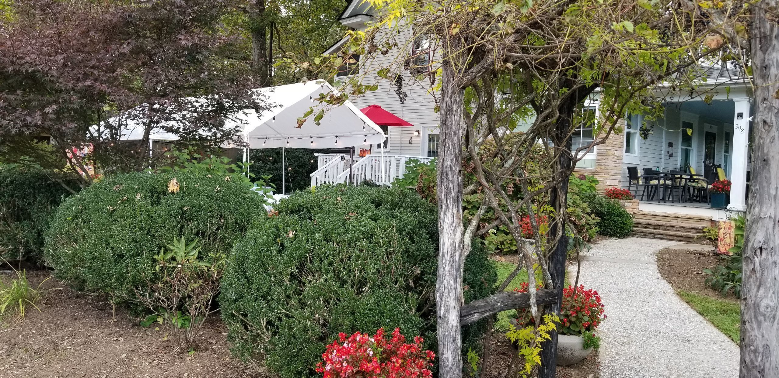 Terrain de l’hébergement 