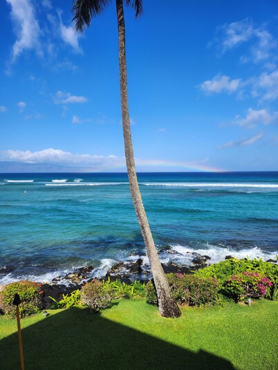 Peace of Heaven Oceanfront 180 Degree of ocean front views/Kuleana unit 616