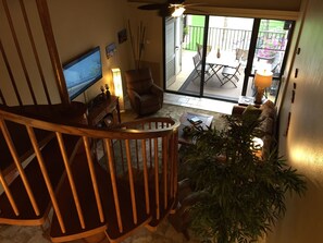 Smart TV, DVD player, table football, ping pong