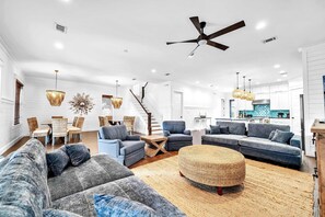 Smart TV, video games, offices - Hollywood & Divine | Luxury Frangista Beach Vacation Rental | Huge Private Pool, Game Room, Close to Beach! (Miramar Beach)