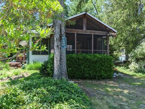 Exterior - Walk to Private Beach, Great screened porch, Chefs kitchen, Open beam design (Union Pier)