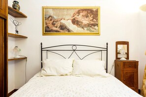 1 bedroom, iron/ironing board, travel crib, free WiFi