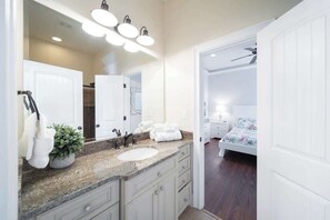 Towels, soap, shampoo