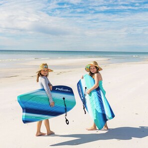Vlak bij het strand