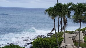Sun-loungers, beach towels