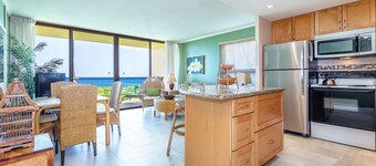  Beachfront ,Ground floor, Sugar Beach, Corner  unit 114 - Steps to the Ocean!!!