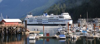 Large Whistleresque walk out Garden suite & beautifully landscaped yard