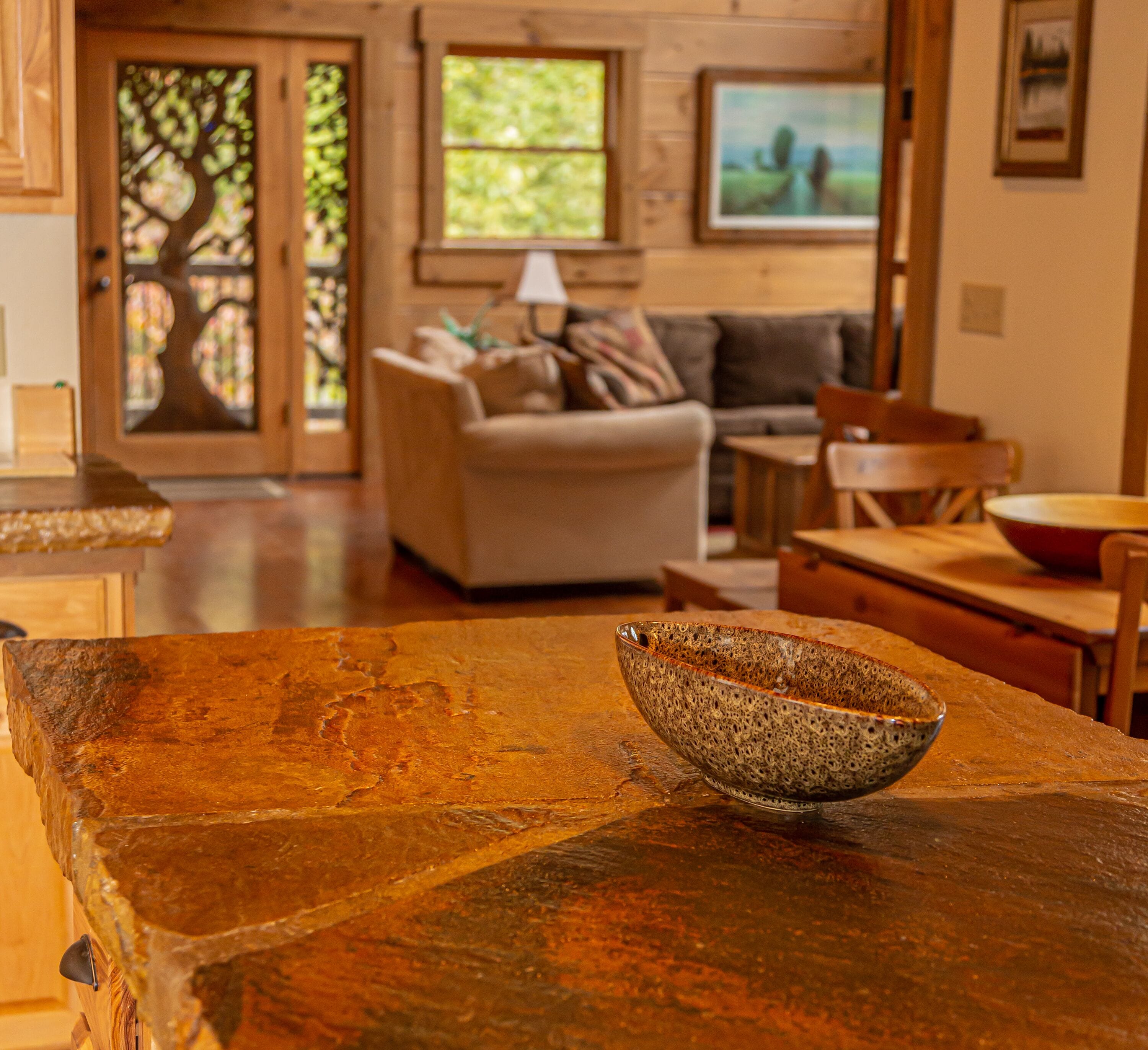 Téléviseur connecté, foyer, lecteur de DVD, livres