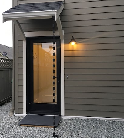 Exterior detail. New Stand Alone Private Backyard Cottage - A/C, Blocks to Zoo, Bus Line, Coffee