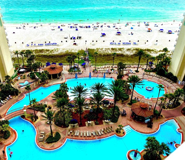 Indoor pool, outdoor pool