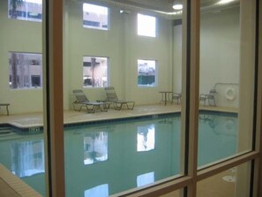 Indoor pool, outdoor pool