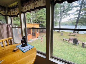 Dining - Lakefront Cabin, Pet Friendly, WIFI , near Pictured Rocks Munising Mi. (Wetmore)