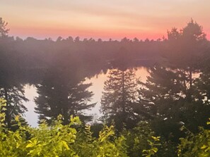 Bathtub, hair dryer, towels, soap