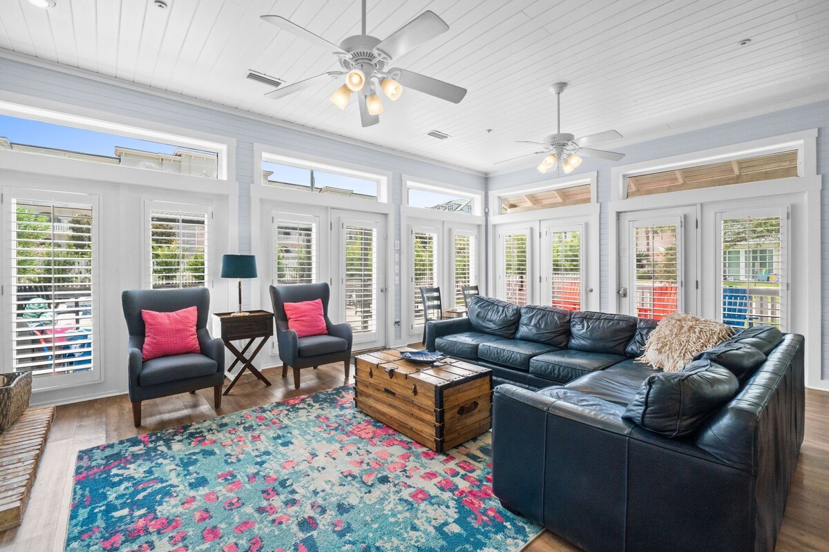 Photo 6 of PRIVATE Pool & Spa ~ PRIVATE Beach Access ~ FREE 6 Seat Golf Cart ~Steps to Beach!