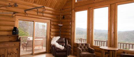 Vue depuis l’hébergement