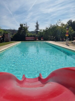 Outdoor pool - Price OFF Pretty Tuscan Home 8/14 guest,Pool A.C WI.FI, garden Family &friends (Anghiari)