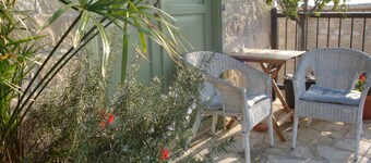 Traditional Stone Village Apartment With Balcony 