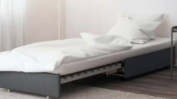 1 Schlafzimmer, Bügeleisen/Bügelbrett, Reisekinderbett, kostenloses WLAN