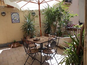 Restauration en plein air
