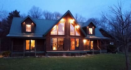 Lodge on Pine Ridge, with private 50 acres