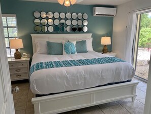 2 bedrooms, in-room safe, iron/ironing board, free WiFi