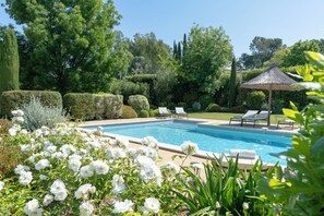 A heated pool - Splendid Provencal Villa with Air-Conditoning, Heated Pool and Outside kitchen (Saint-Rémy-De-Provence)
