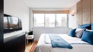 2 makuuhuonetta, silitysrauta/-lauta, Wi-Fi, vuodevaatteet