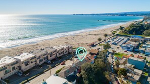 Vlak bij het strand, strandlakens